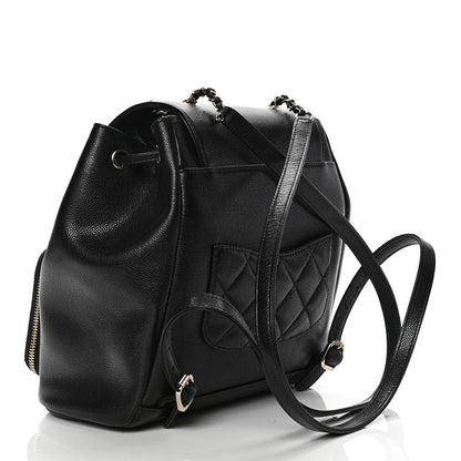 Chanel Caviar Quilted Business Affinity Backpack Black 3 of 7