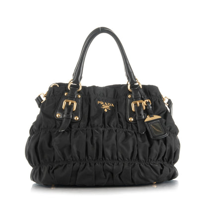 Prada Tessuto Nylon Gaufre Tote Nero Black 1 of 9