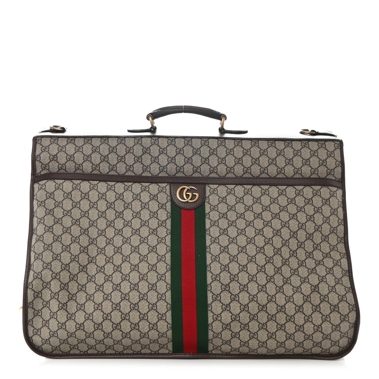 Gucci GG Supreme Monogram Web Savoy Garment Bag 1 of 14