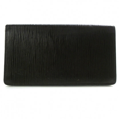 Louis Vuitton Epi Checkbook Organizer Wallet Black 1 of 7