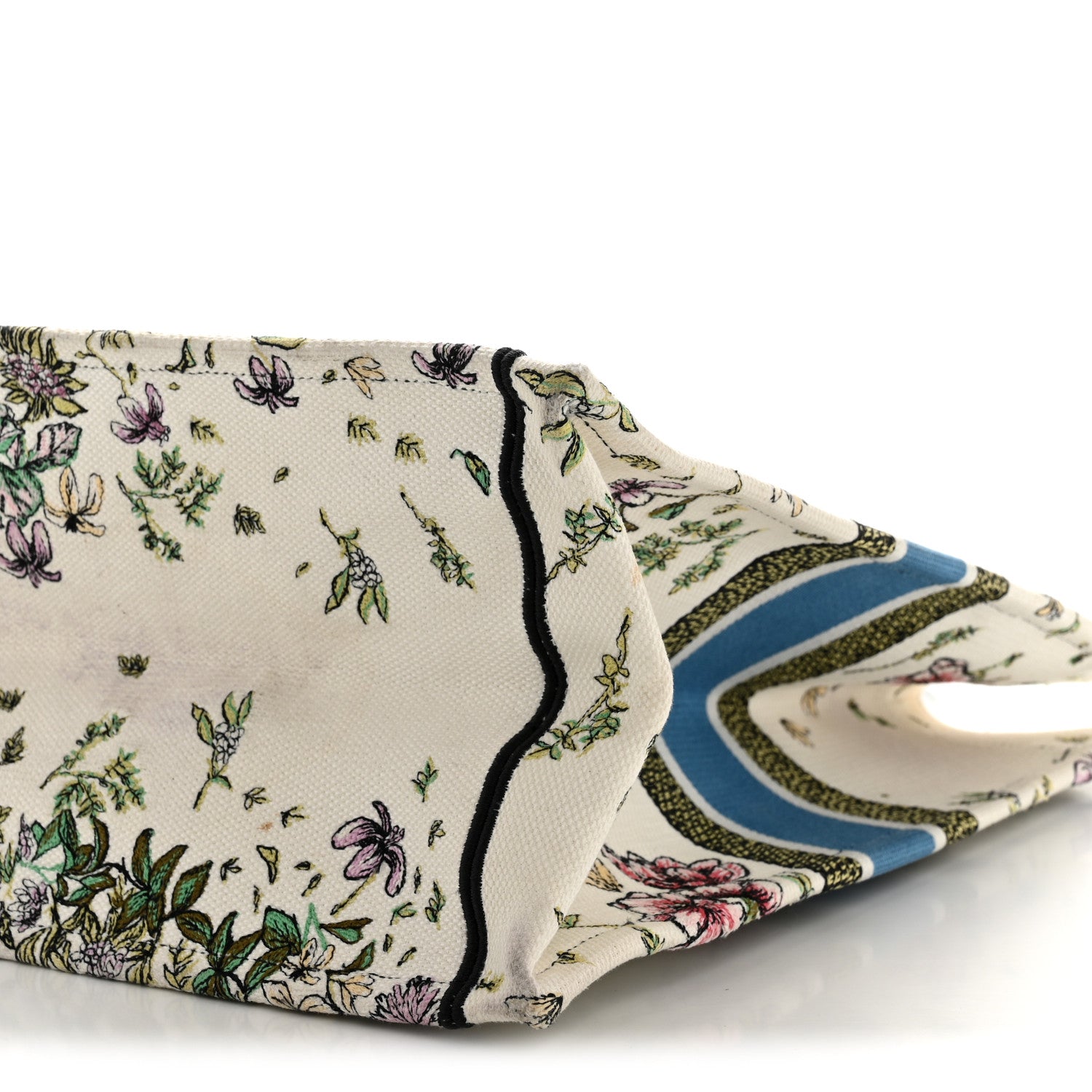 Christian Dior Canvas Embroidered Large D-Constellation Book Tote