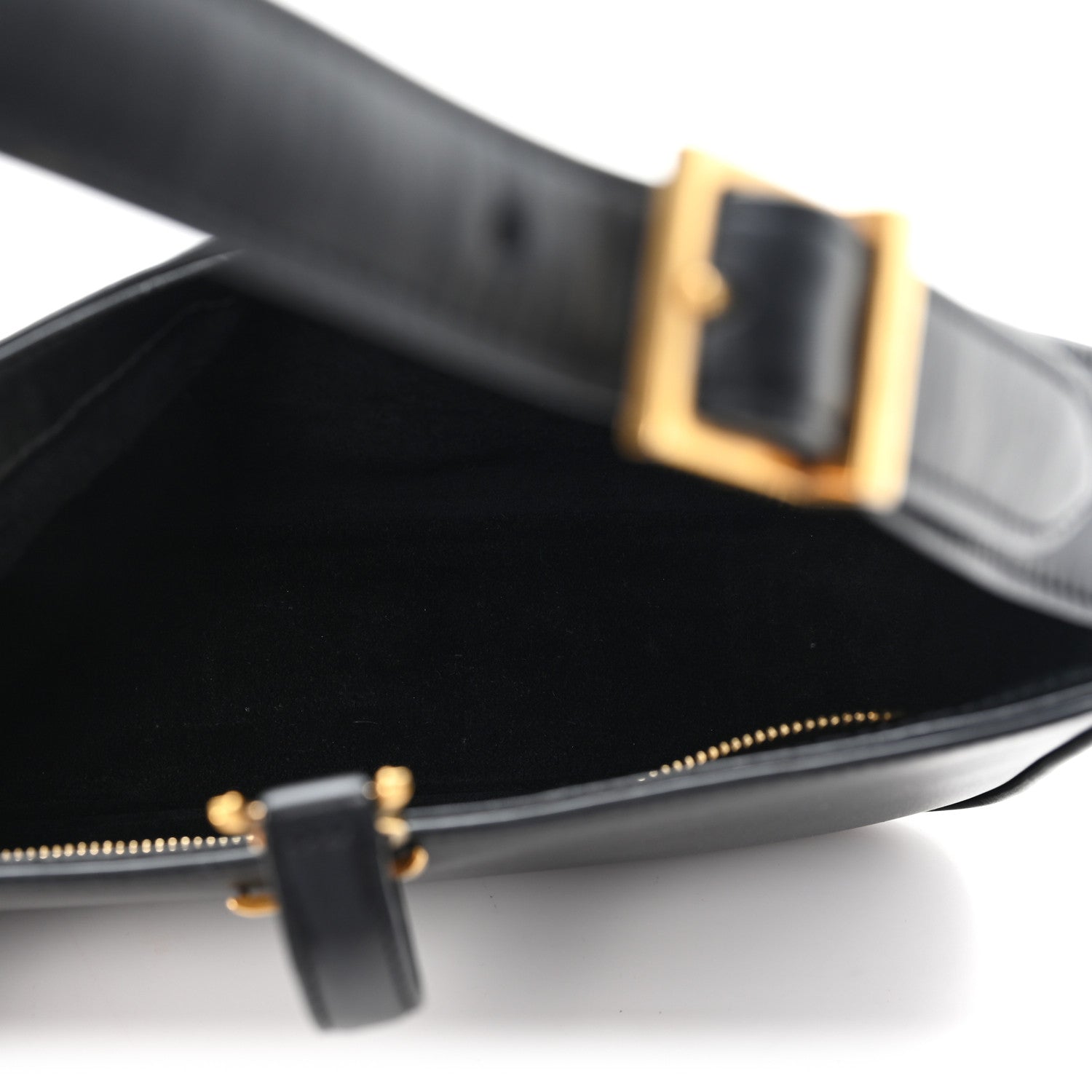Saint Laurent Smooth Calfskin Le 5 A 7 Hobo Black 5 of 10