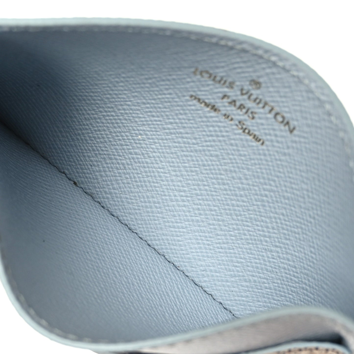 Damier Azur Daily Card Holder Olympe Blue
