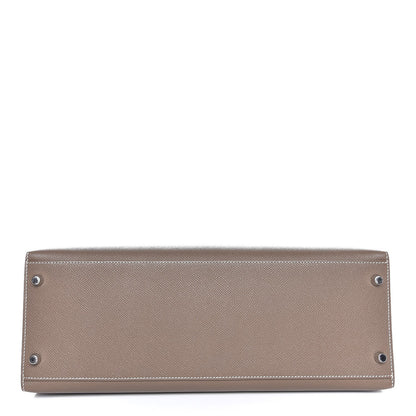 Hermes Epsom Kelly Sellier 35 Etoupe 7 of 39