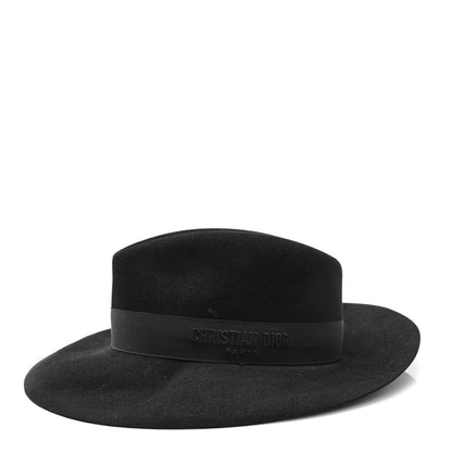 Christian Dior Rabbit Felt Dior Hat Black 4 of 8
