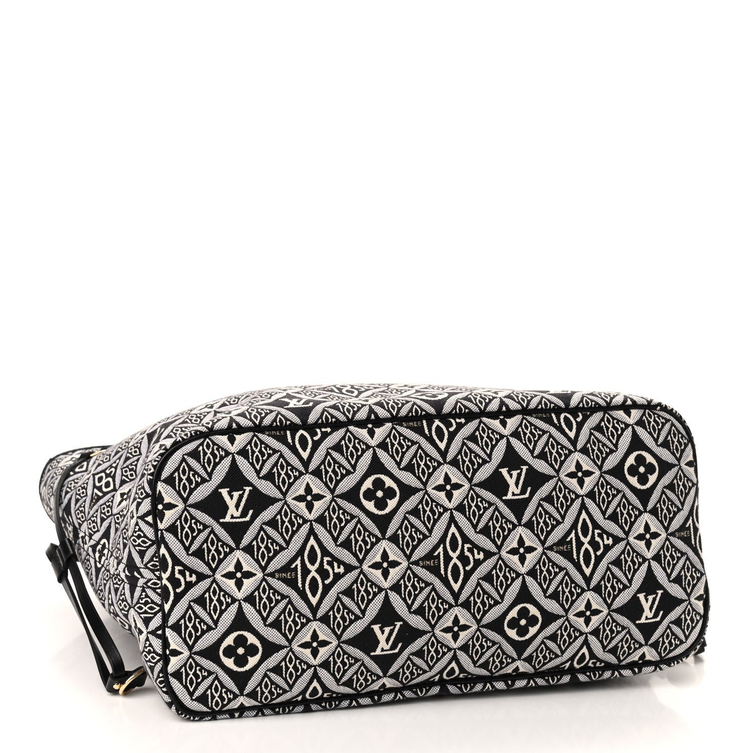 Louis Vuitton Jacquard Since 1854 Neverfull MM Grey 5 of 9