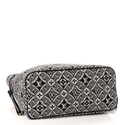 Louis Vuitton Jacquard Since 1854 Neverfull MM Grey 5 of 9