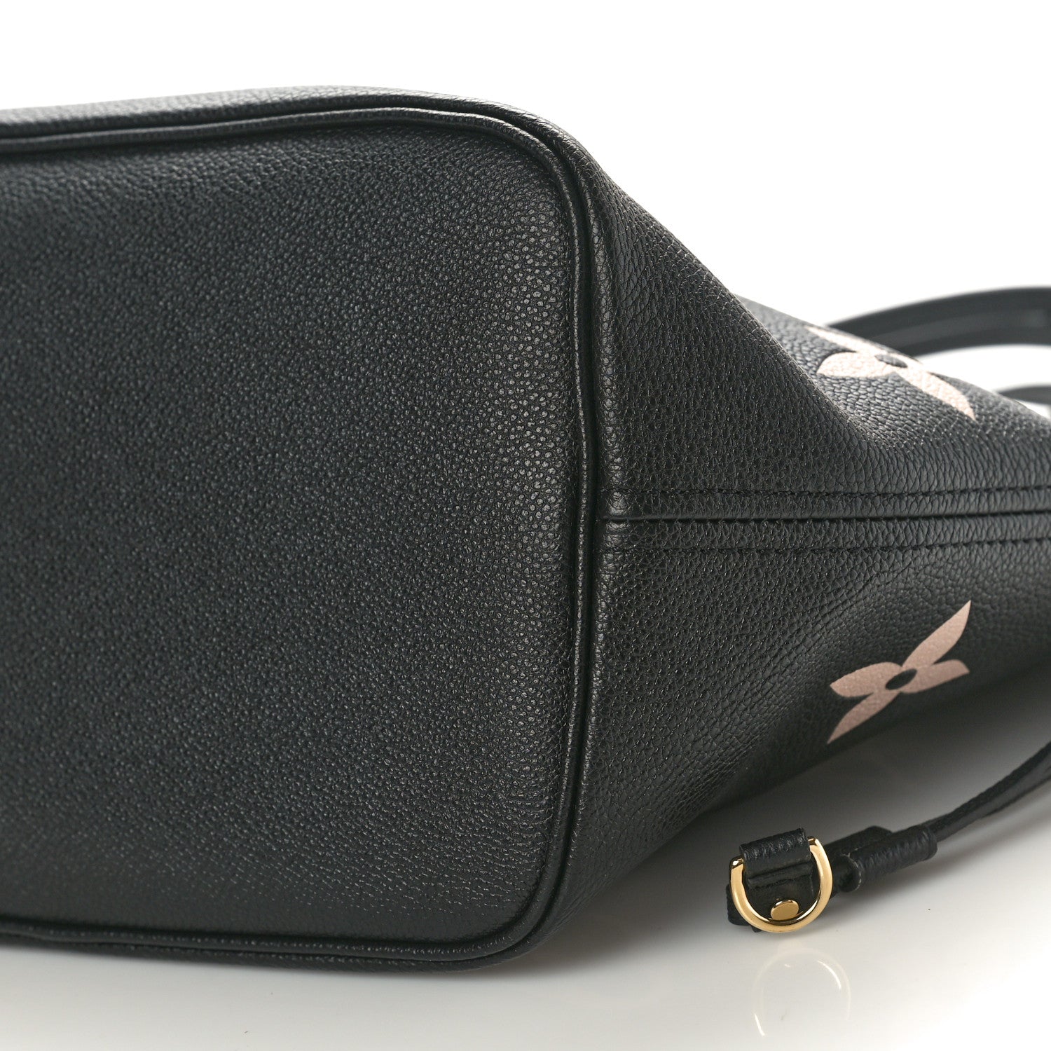 Louis Vuitton Empreinte Monogram Giant Neverfull MM Black Beige 9 of 9