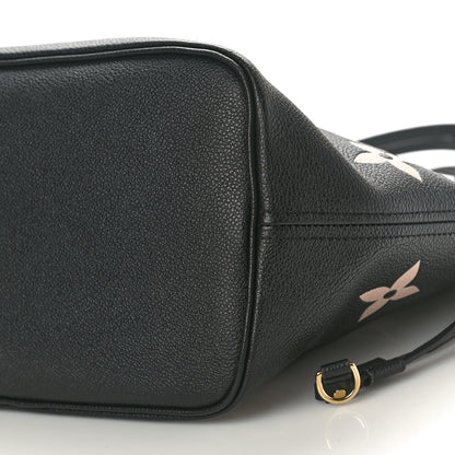 Louis Vuitton Empreinte Monogram Giant Neverfull MM Black Beige 9 of 9