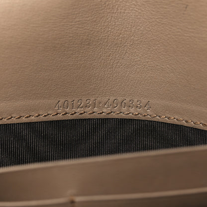 Gucci GG Supreme Monogram Mini Dionysus Chain Wallet Beige Taupe 7 of 11