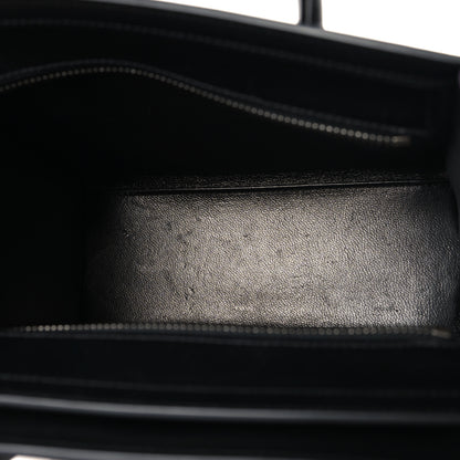 Celine Baby Grained Calfskin Nubuck Tri-color Nano Luggage Anthracite 5 of 10