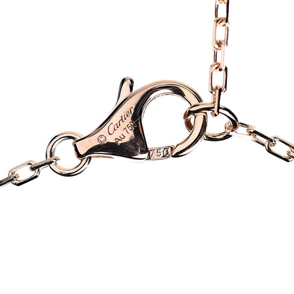 Cartier 18K Pink Gold Diamond SM D'Amour Pendant Necklace 5 of 5