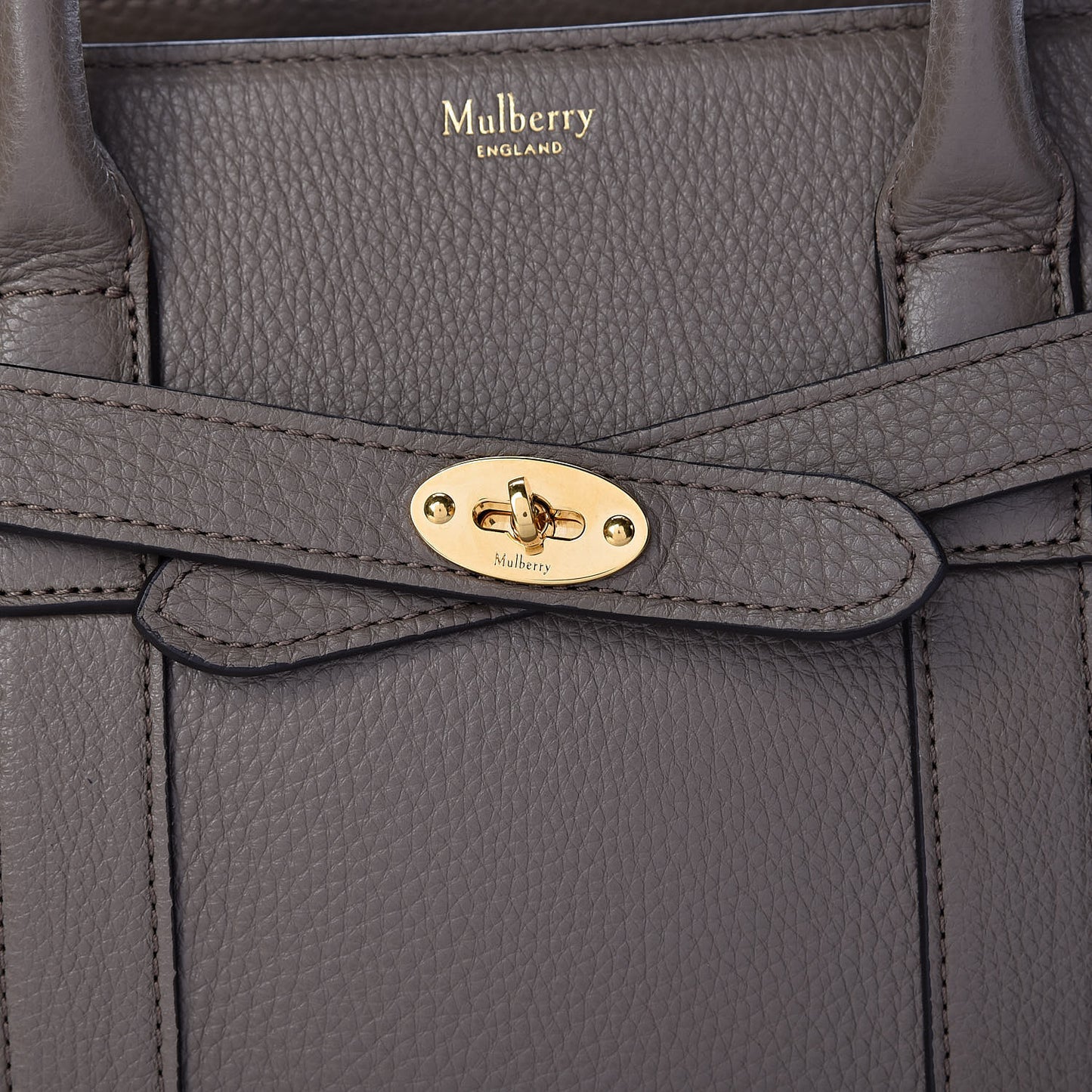 Classic Grain Small Bayswater Zip Tote Clay