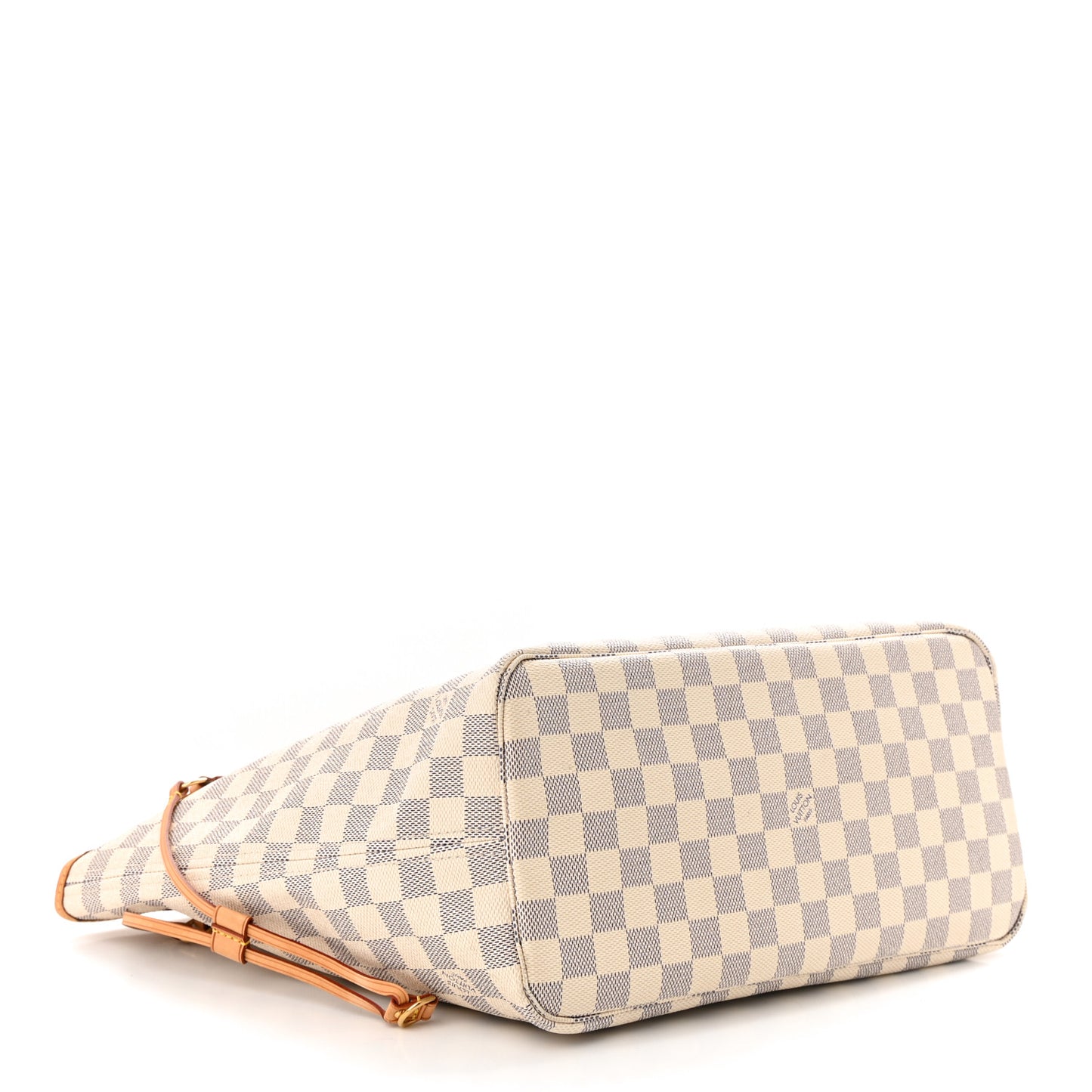 Damier Azur Neo Neverfull MM Rose Ballerine