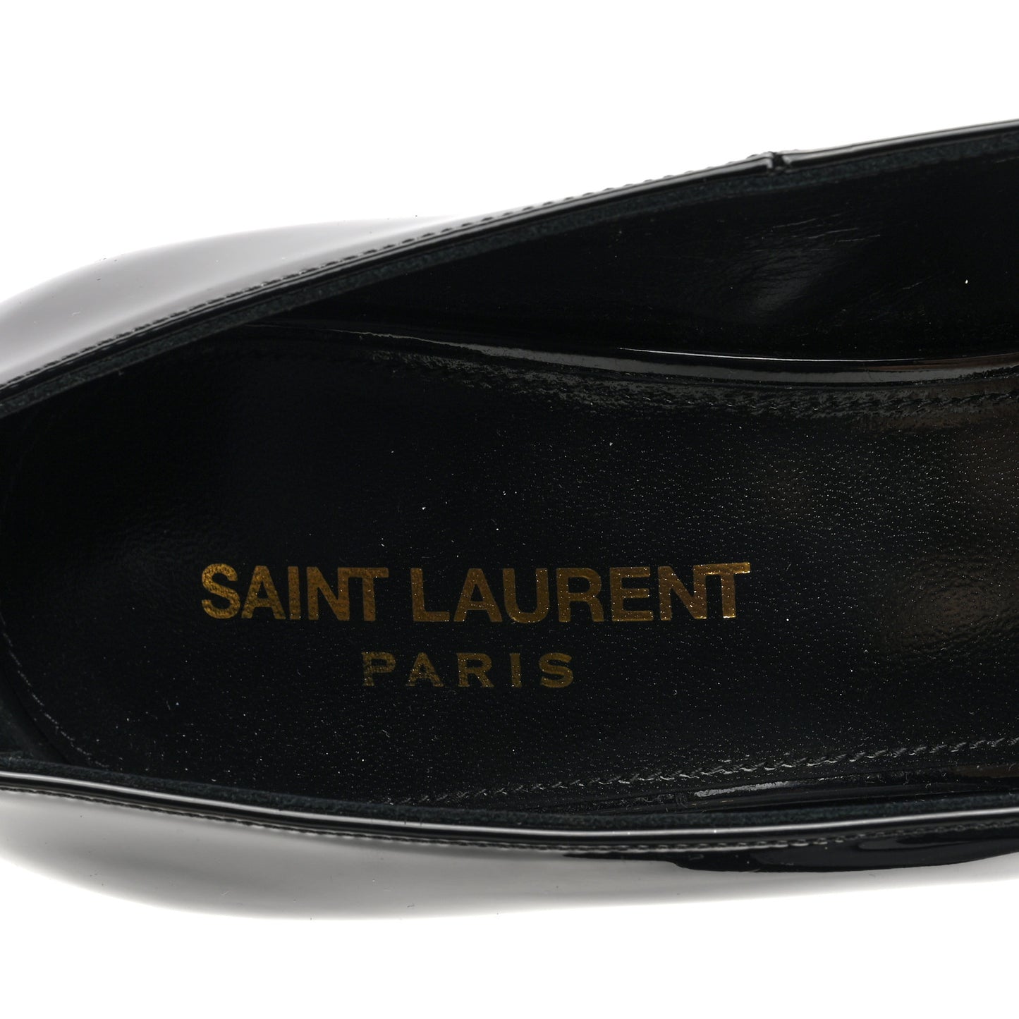 Patent Calfskin Silvana 110mm Pumps 38 Black