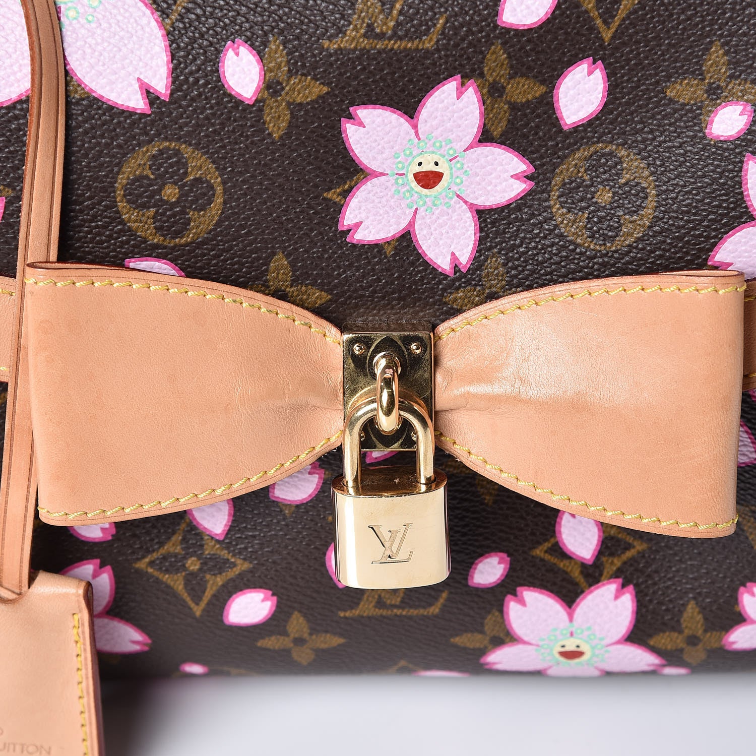 Louis Vuitton Monogram Cherry Blossom Sac Retro Bag Brown 19 of 20