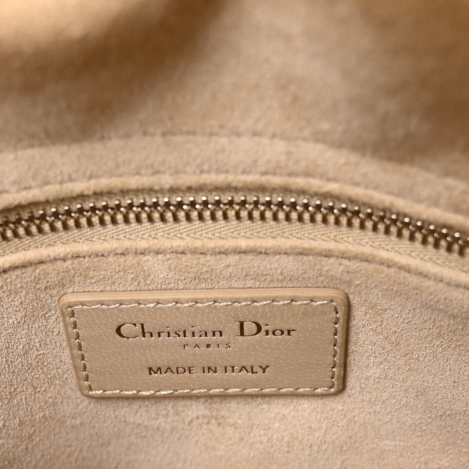 Christian Dior Lambskin Cannage Small My ABCDior Lady Dior