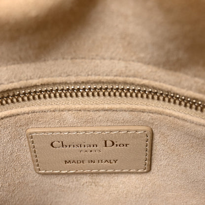 Christian Dior Lambskin Cannage Small My ABCDior Lady Dior Hazelnut 5 of 10