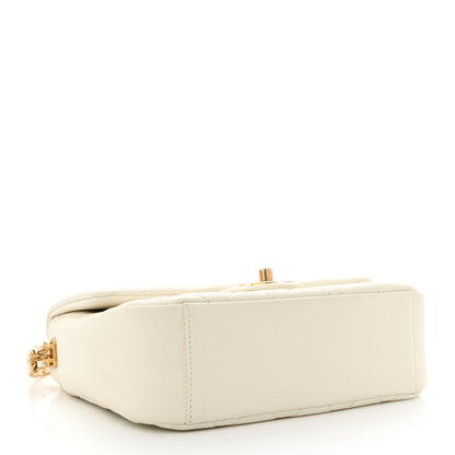 Chanel Caviar Quilted Chain Soul Flap White 4 of 10