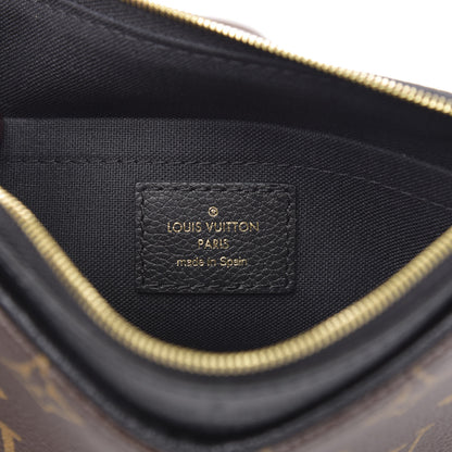 Louis Vuitton Monogram Pallas Clutch Black 6 of 10