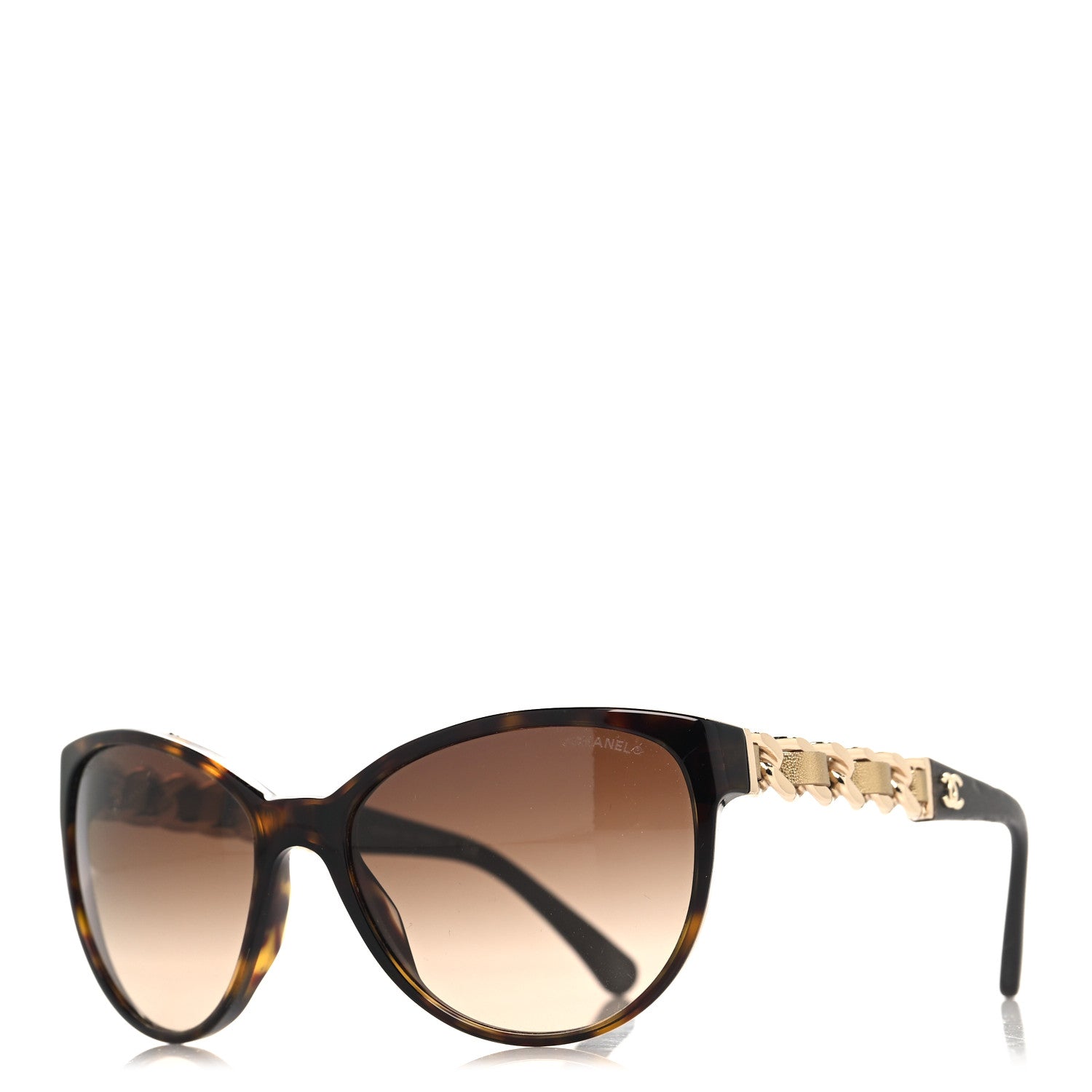 Chanel CC Chain Sunglasses 5215-Q Tortoise 1 of 7