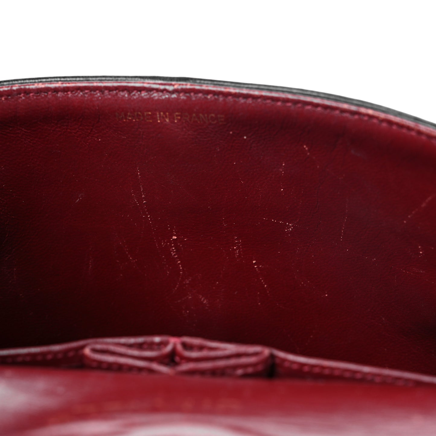 Lambskin Quilted Small Double Flap Black