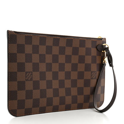 Louis Vuitton Damier Ebene Neverfull MM GM Pochette 3 of 6
