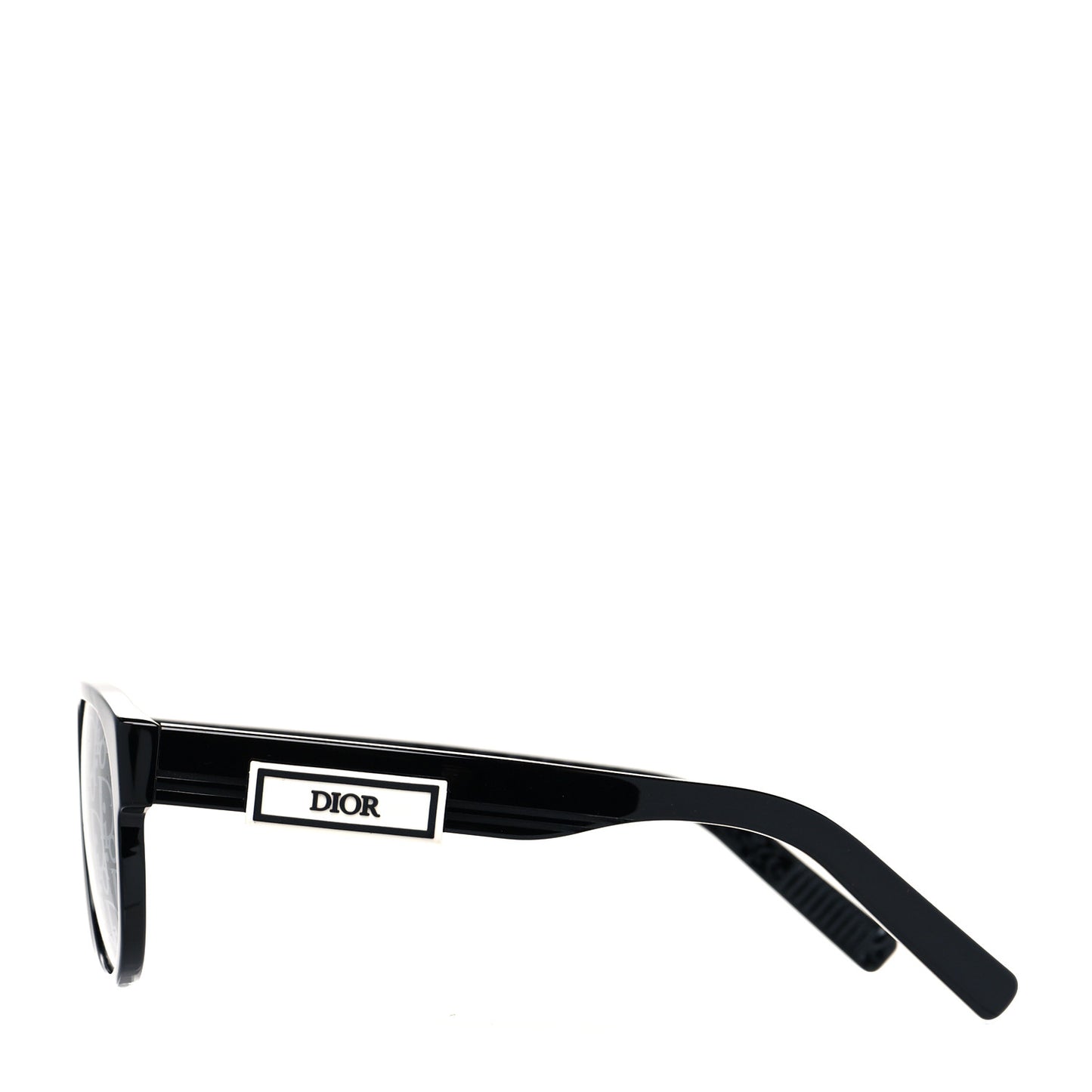 Acetate DiorB23 R1I Oblique Sunglasses Black
