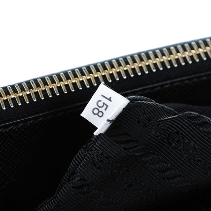 Prada Saffiano Large Galleria Double Zip Tote Black 9 of 9