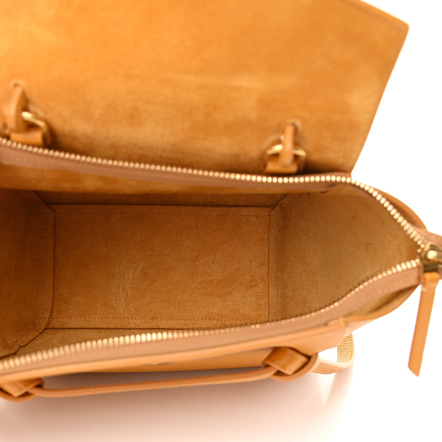 Grained Calfskin Nano Belt Bag Calendula