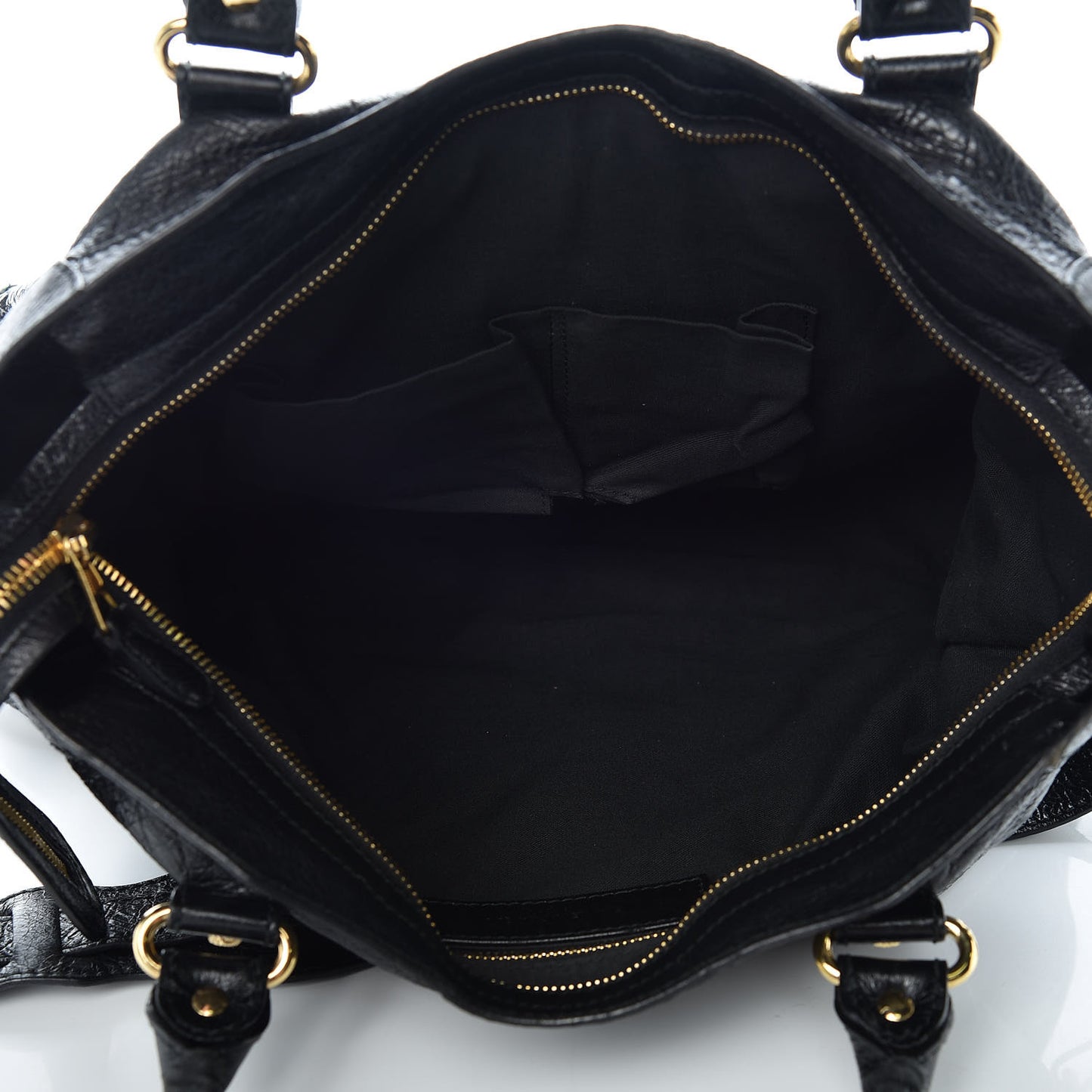 Agneau Giant 12 Gold Hardware City Black