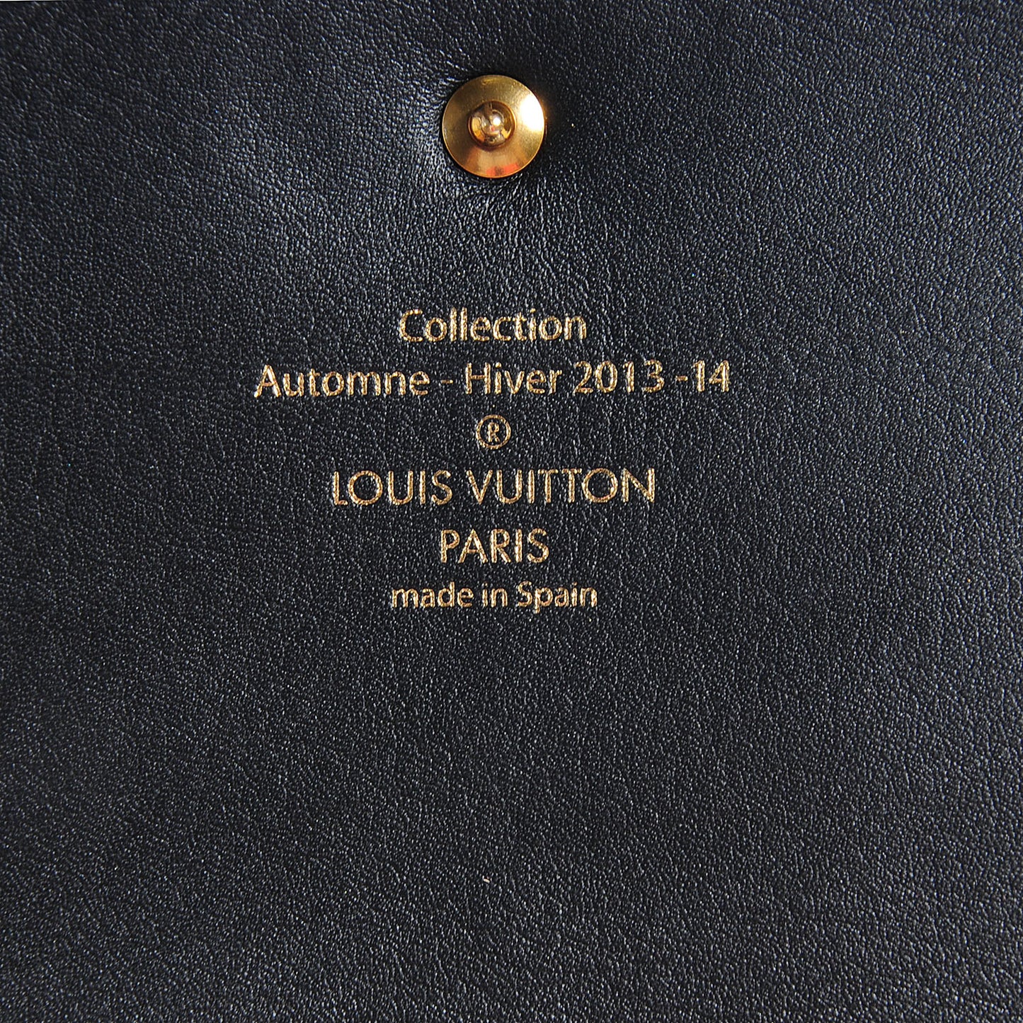 Cuir Boudoir Sarah Chain Wallet Gray