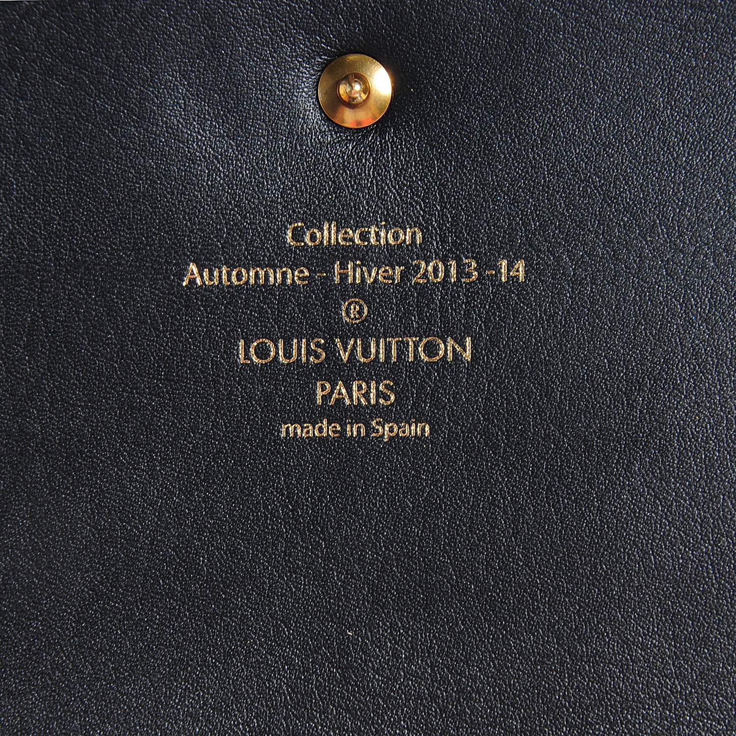 Louis Vuitton Cuir Boudoir Sarah Chain Wallet Gray 6 of 7