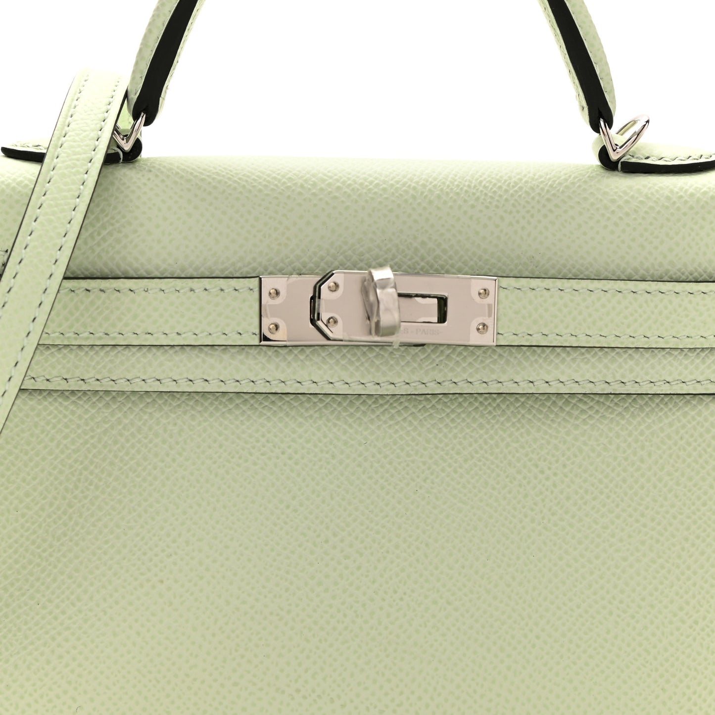 Epsom Mini Kelly Sellier 20 Vert Fizz