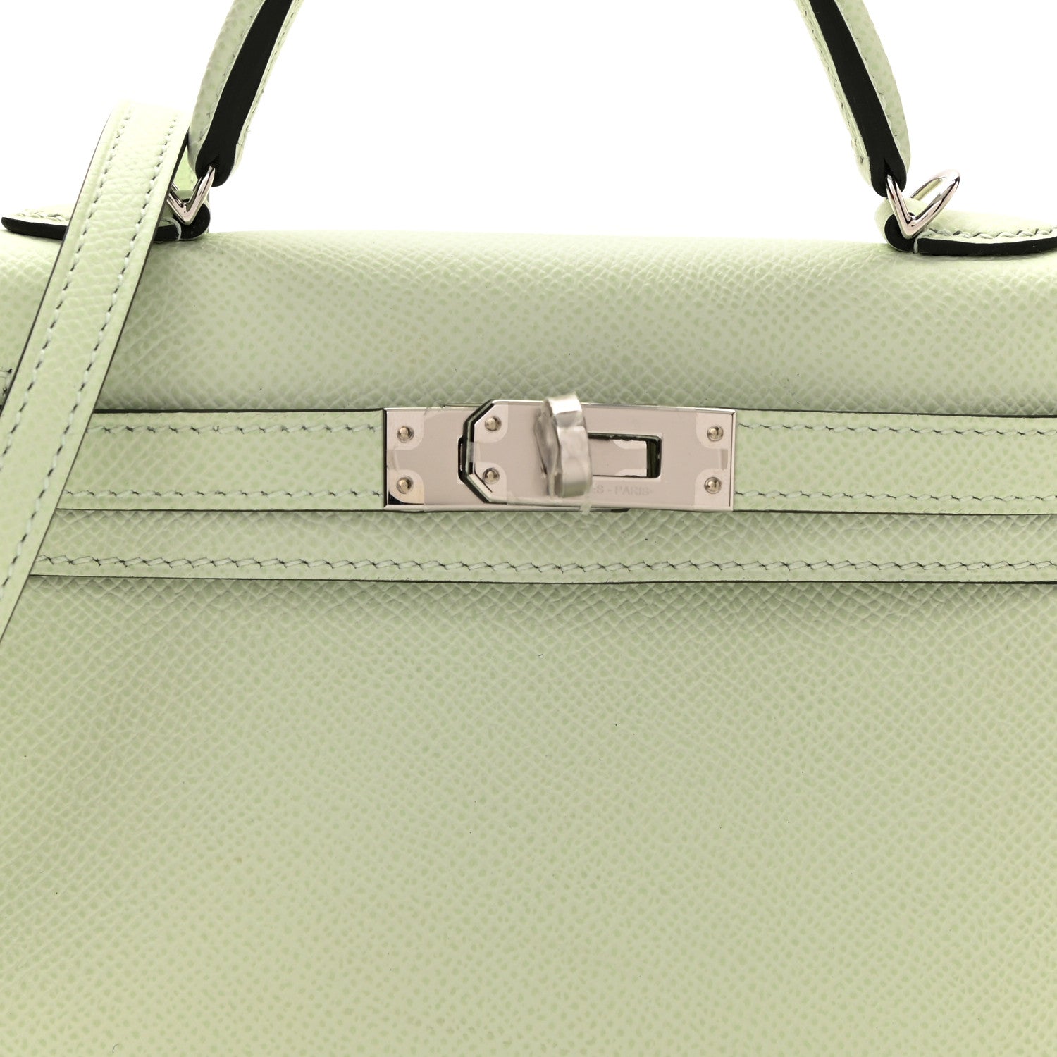 Hermes Epsom Mini Kelly Sellier 20 Vert Fizz 8 of 10