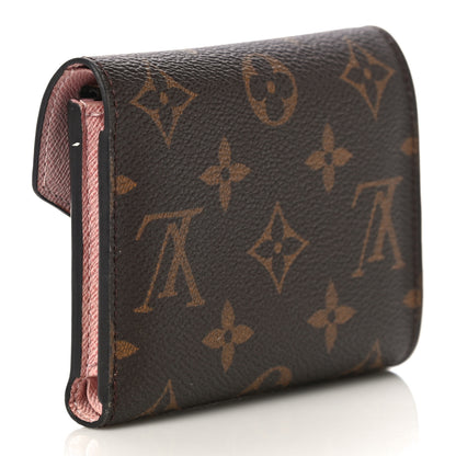 Louis Vuitton Monogram Victorine Wallet Rose Ballerine 3 of 11