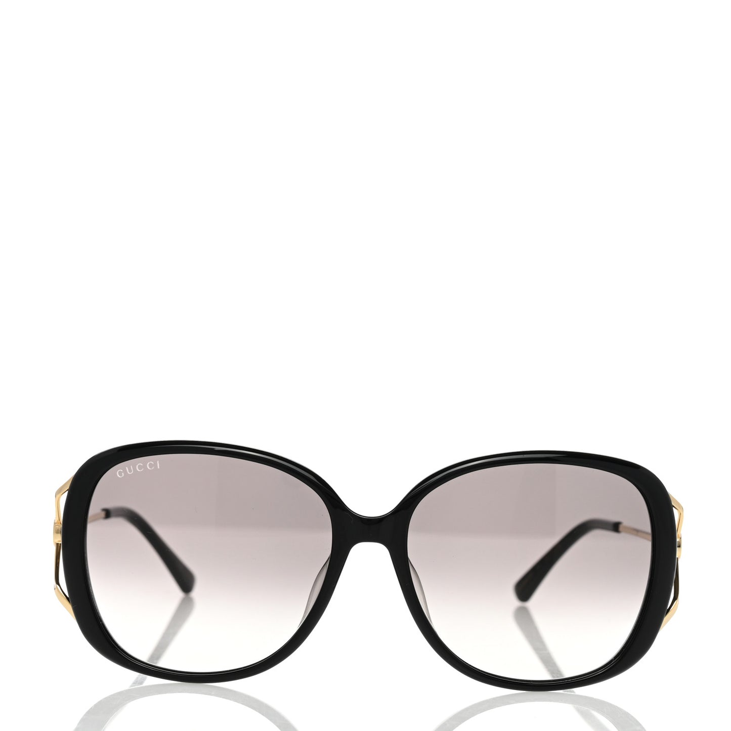 Acetate Metal Oversized Sunglasses GG0649SK Black