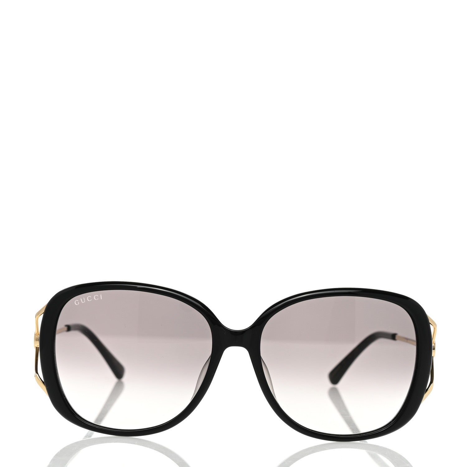 Gucci Acetate Metal Oversized Sunglasses GG0649SK Black 2 of 8
