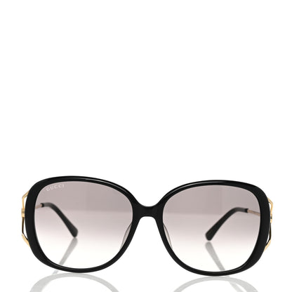 Gucci Acetate Metal Oversized Sunglasses GG0649SK Black 2 of 8