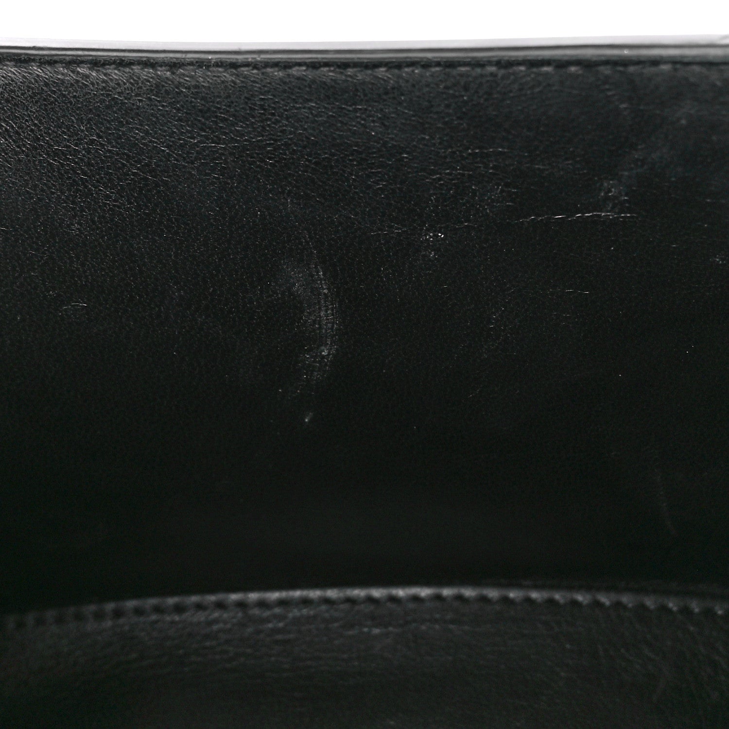 Balenciaga Shiny Calfskin Crocodile Embossed Small Hourglass Top Handle Bag Black 13 of 13
