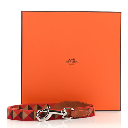 Hermes Natural Bridle Medor Dog Leash Dark Irish 7 of 7