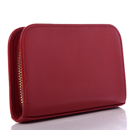 Saint Laurent Calfskin Small Coin Purse Red 3 of 8