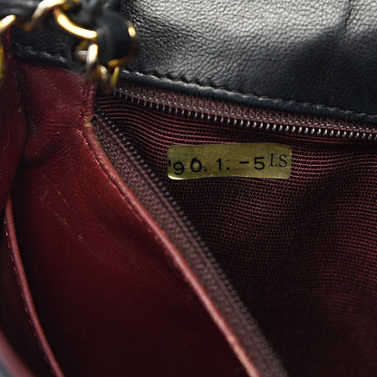 Chanel Lambskin Quilted Small Single Flap Black 7 of 15
