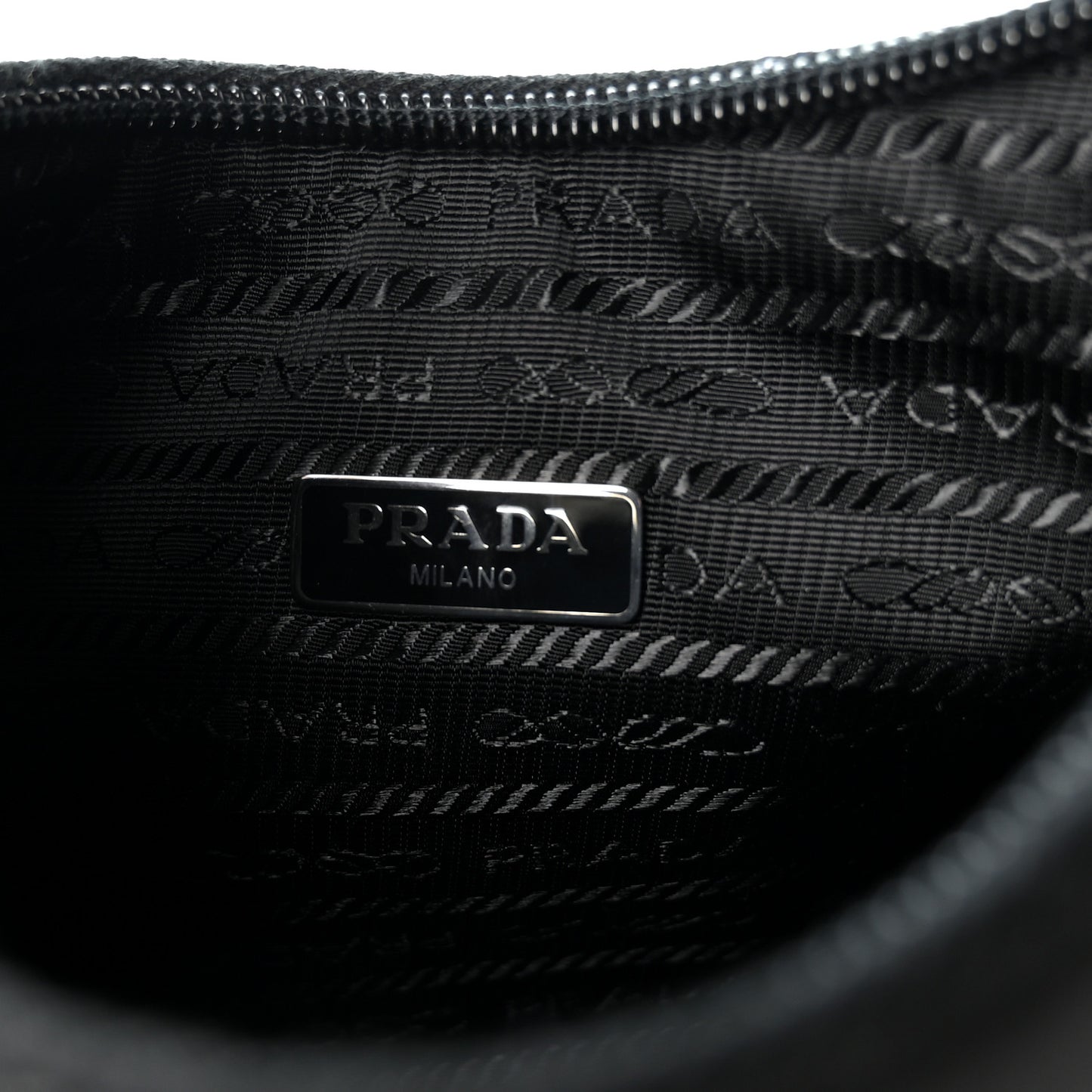 Tessuto Nylon Mini Re-Edition 2000 Bag Black Black