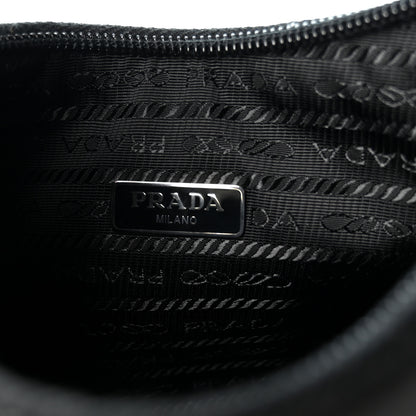 Prada Tessuto Nylon Mini Re-Edition 2000 Bag Black Black 6 of 11