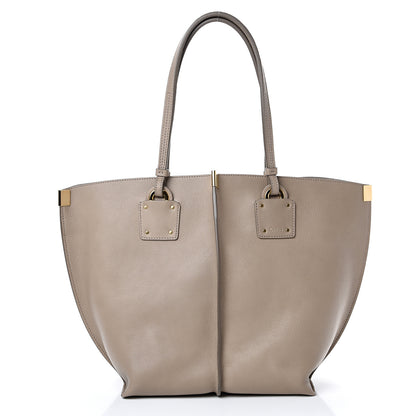 Chloe Smooth Calfskin Medium Vick Tote Motty Grey 2 of 11