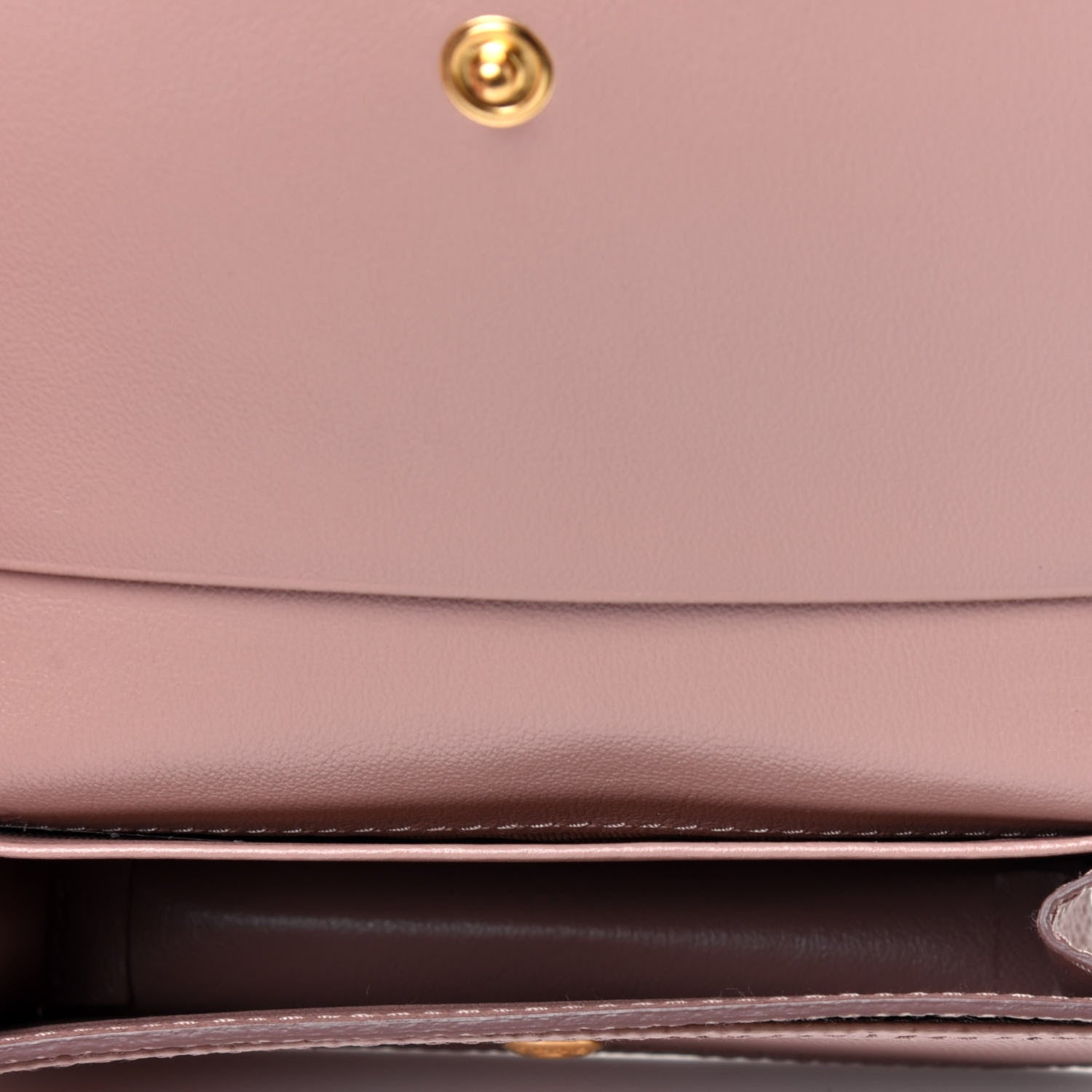 Prada Saffiano Metal Business Card Holder Cipria 5 of 11