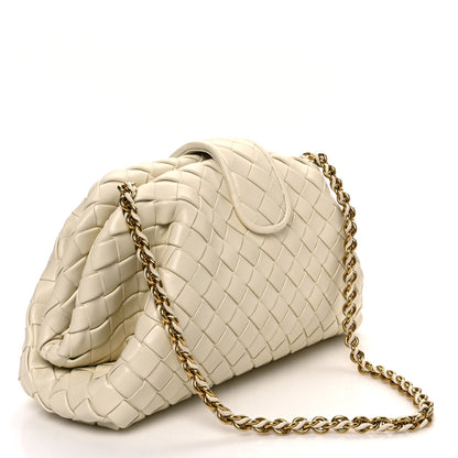 Bottega Veneta Nappa Intrecciato Small The Lauren 1980 Clutch With Chain String 3 of 13