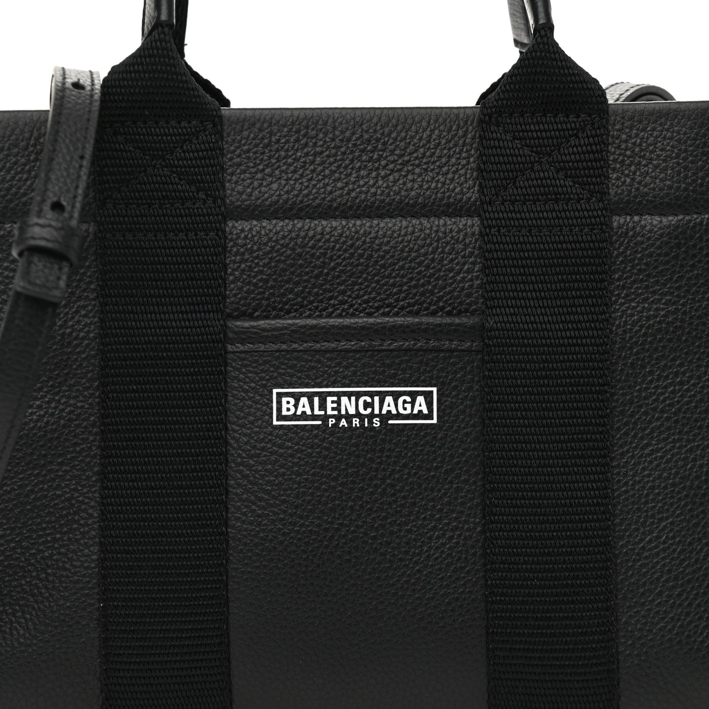 Calfskin XS Hardware Tote Black