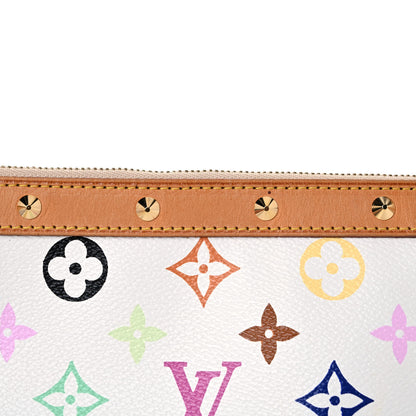 Louis Vuitton Monogram Multicolor Pochette Accessories White 14 of 17